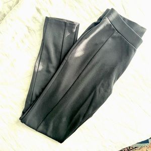 G by Giuliana Black Ponte Trouser Pant- Ankle Length